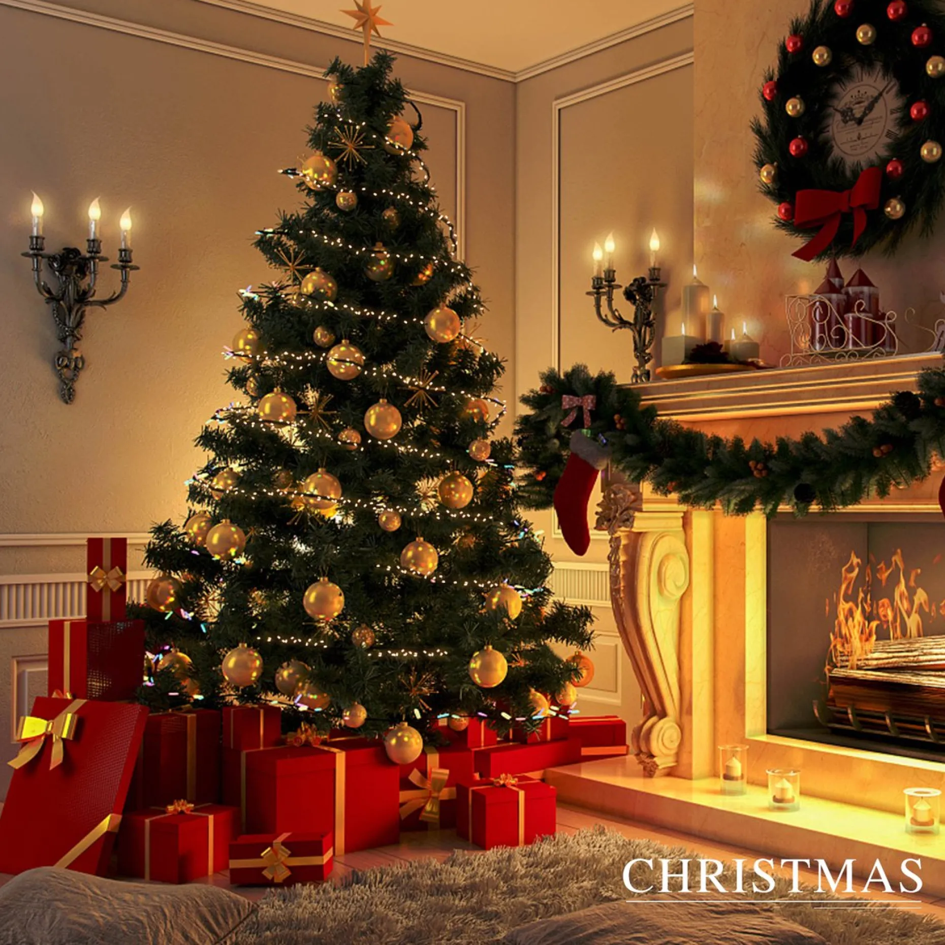 Aigostar Kerstlichtsnoeren^ Led Lichtsnoer - Lichtslinger - Led Lampjes Slinger - 7,5 Watt - 500 Leds - 10M - Warm Wit - Ip44