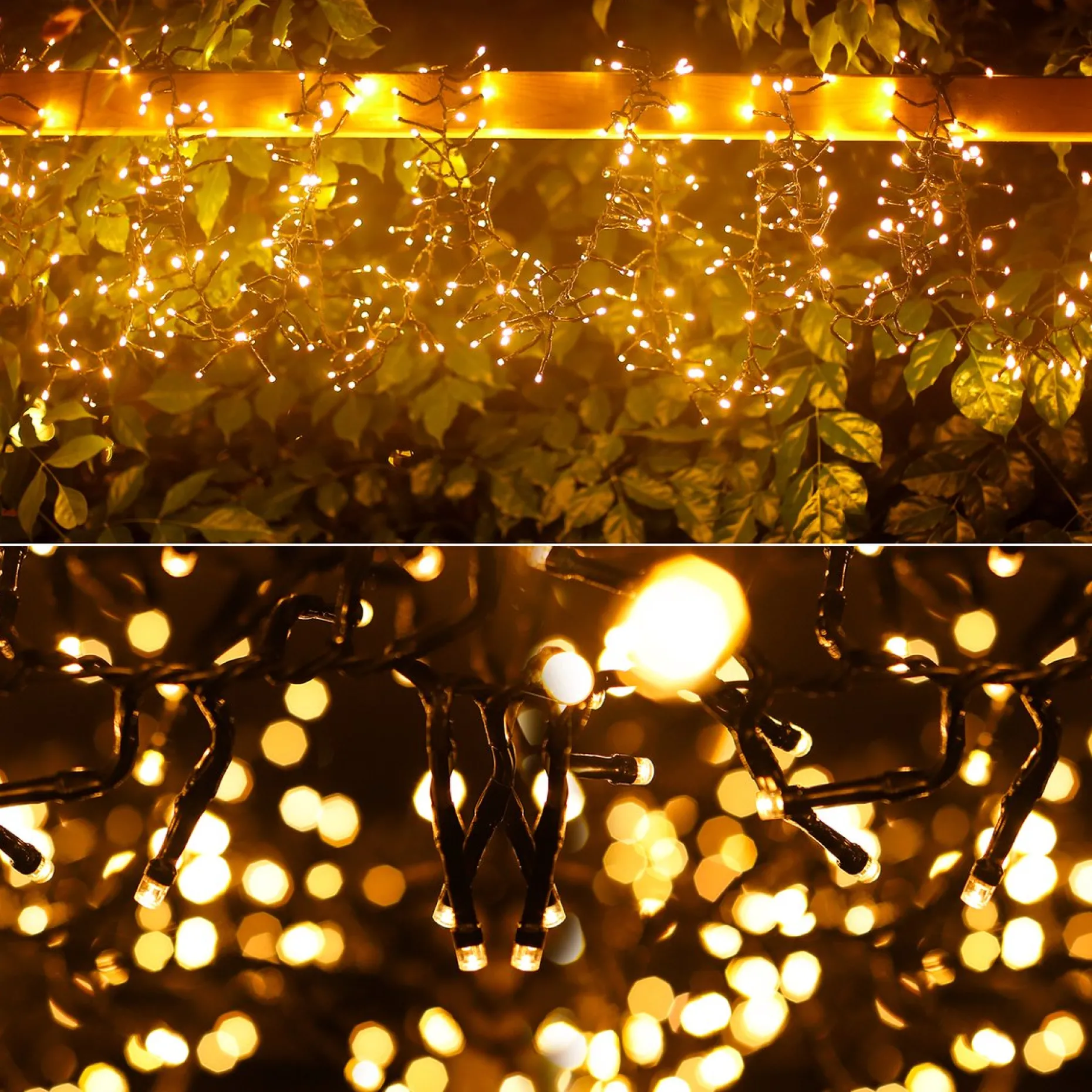 Aigostar Kerstlichtsnoeren^ Led Lichtsnoer - Lichtslinger - Led Lampjes Slinger - 4.5 Watt - 250 Leds - 10M - Ip44