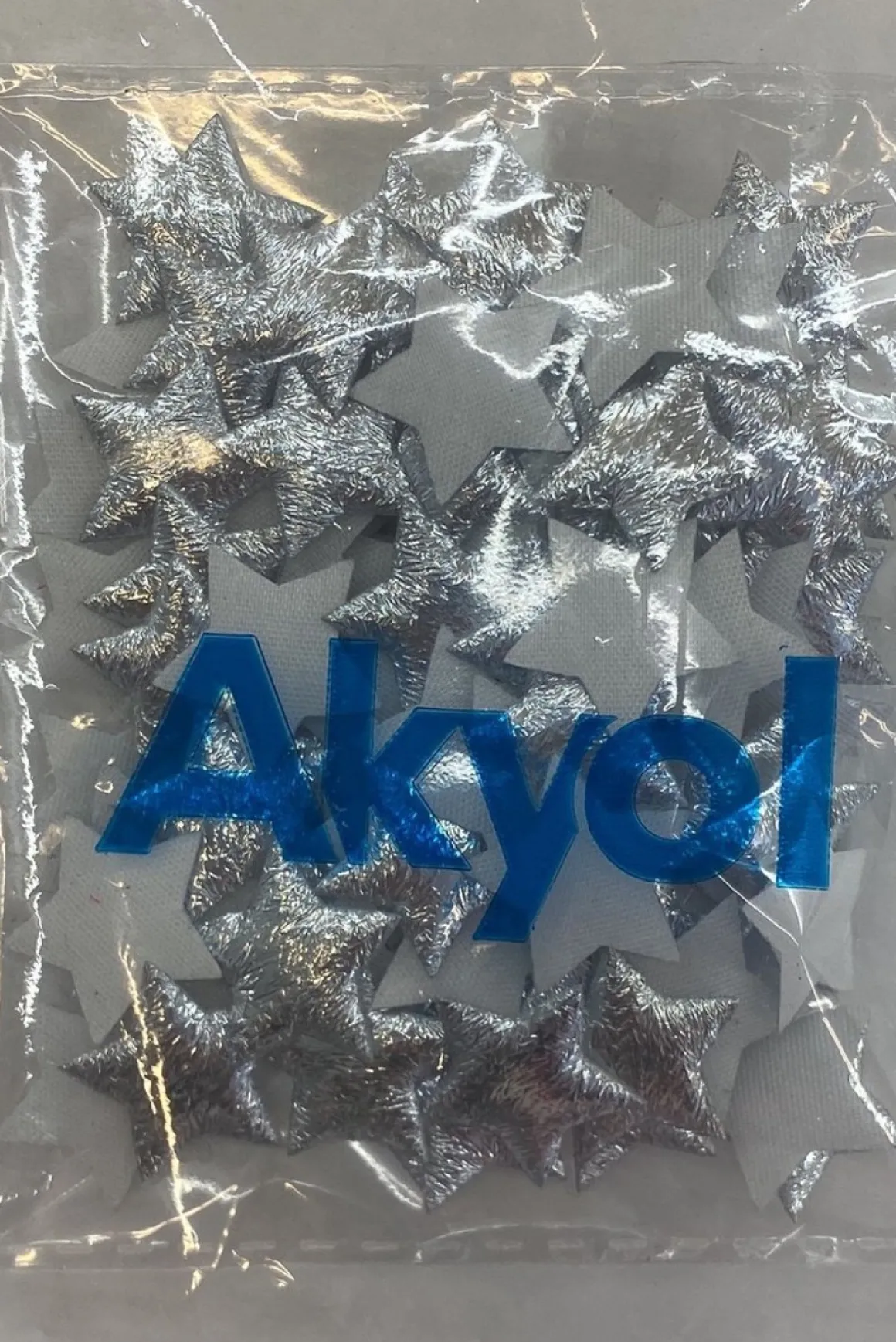 Akyol - Kerstversiering - Kerstster - Zilveren Sterren - Zilver- Versiering - Kerststukje Maken - Kerststuk - Sterren - 50 Stuks - Feestdagen - Decoratie - Kerstversiering - Kerst Decoratie - Tafel Decoratie Kerst - Kerst Flash Sale