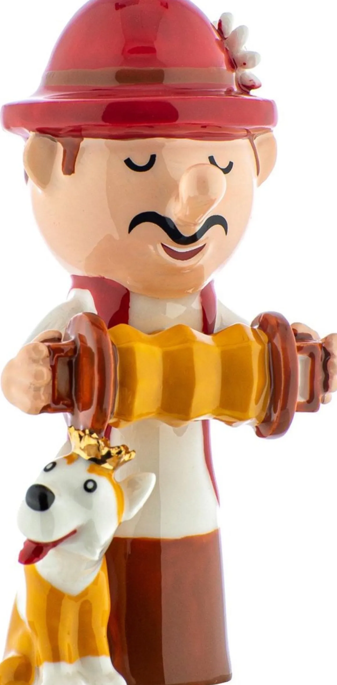 Alessi Kerstfiguur Happy Eternity Baby Accordionist Agj01/9 Cheap