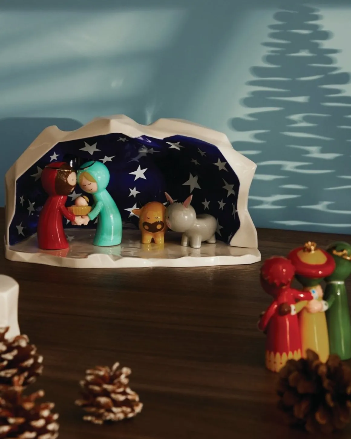 Alessi Kerststal Happy Eternity Baby Shop