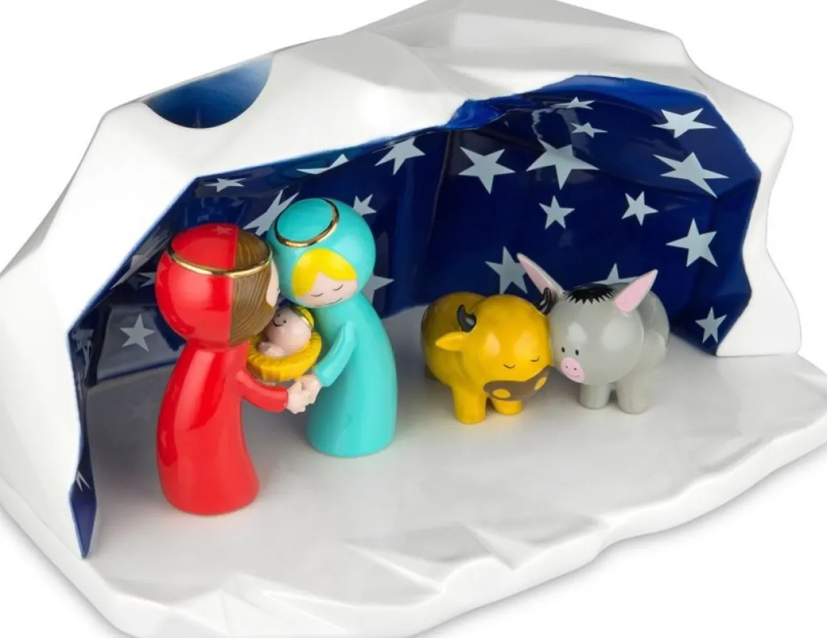 Alessi Kerststal Happy Eternity Baby Shop