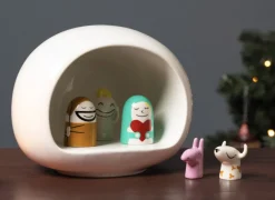 Alessi Kerststal - Presepe - Amgi10 - Wit - Door Massimo Giacon Outlet