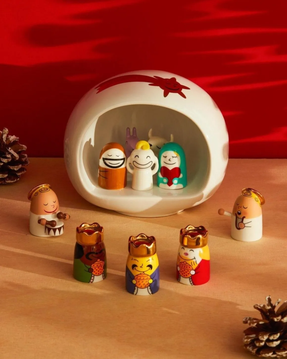 Alessi Kerststal - Presepe - Amgi10 - Wit - Door Massimo Giacon Outlet