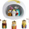 Alessi Presepe Kerststal Compleet - 11-Delig - Porselein New