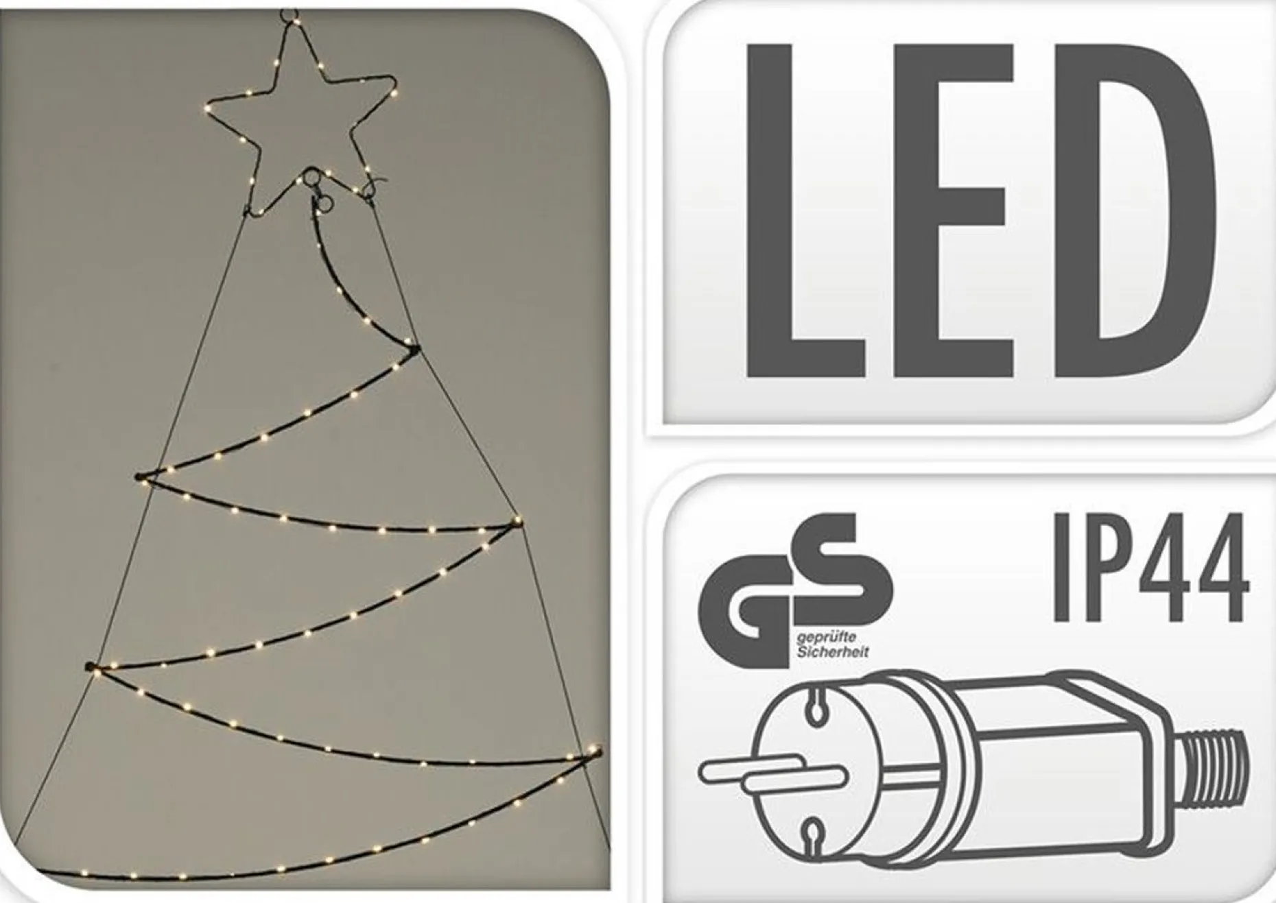 Ambiance Verlichte Kerstfiguren^ Kerstboom Met 150 Led's 150 Cm