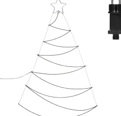 Ambiance Verlichte Kerstfiguren^ Kerstboom Met 150 Led's 150 Cm