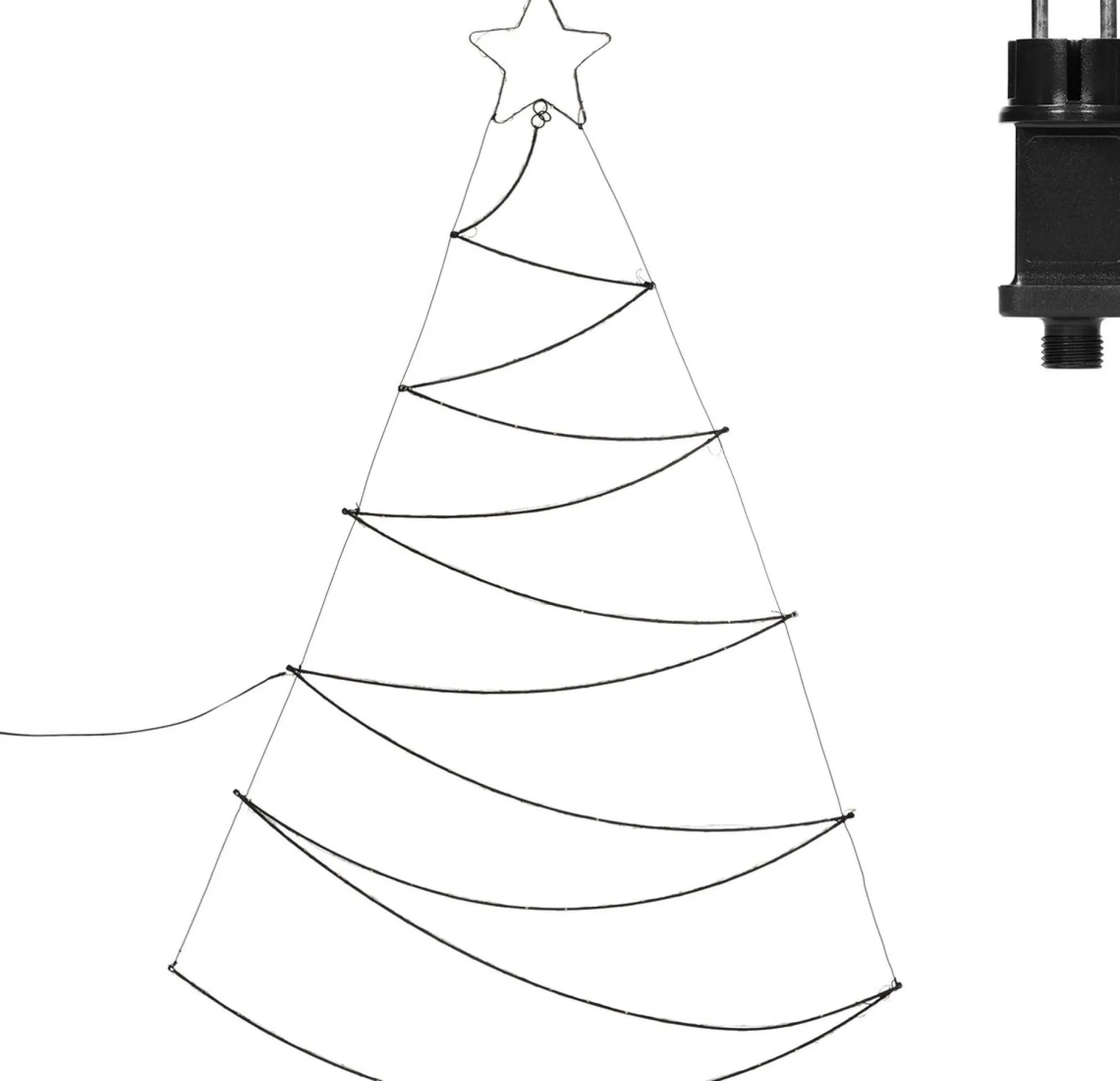 Ambiance Verlichte Kerstfiguren^ Kerstboom Met 150 Led's 150 Cm