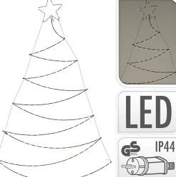 Ambiance Verlichte Kerstfiguren^ Kerstboom Met 150 Led's 150 Cm