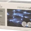 Anna's Collection Kerstlichtsnoeren^ Kerstverlichting - Helder Wit - 40 Leds - 4M - Dimmer-Timer