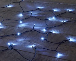 Anna's Collection Kerstlichtsnoeren^ Kerstverlichting - Helder Wit - 40 Leds - 4M - Dimmer-Timer