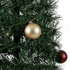 Argos Home Kunstkerstbomen^ 180Cm Pop Up Led Kerstboom Kerstballen Dennenappels Groen