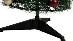 Argos Home Kunstkerstbomen^ 180Cm Pop Up Led Kerstboom Kerstballen Dennenappels Groen