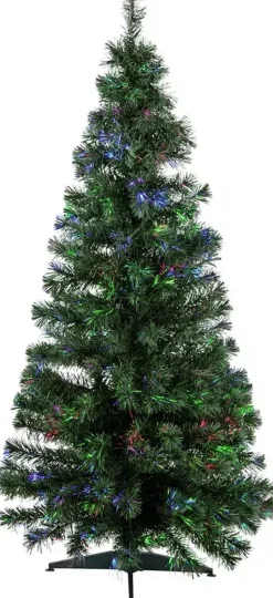 Argos Kunstkerstbomen^ Home Fiber Optic 6Ft Glasvezel Kerstboom - Groen 180Cm