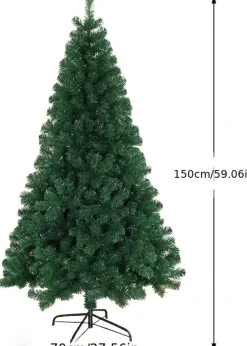 Arvona Kunstkerstbomen^ Kerstboom - Kunstboom - Christmas Tree - Lichtboom - Kerstversiering - Kerst - Verlichting - Feestdagen - 150Cm