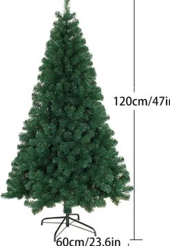 Arvona Kunstkerstbomen^ Kerstboom - Kunstboom - Christmas Tree - Lichtboom - Kerstversiering - Kerst - Verlichting - Feestdagen - 120Cm