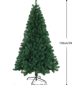 Arvona Kunstkerstbomen^ Kerstboom - Kunstboom - Christmas Tree - Lichtboom - Kerstversiering - Kerst - Verlichting - Feestdagen - 150Cm