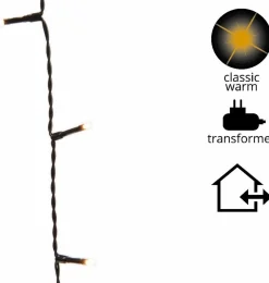 Lumineo Kerstlichtsnoeren^Basic Rice Lights 80Led 6M Classic Warm | 494333