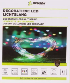 Benson Lichtslangen^ Led Lichtslang - Kleur - 100 Led - 13 Meter - Ip44