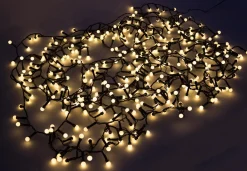 Benson Kerstlichtsnoeren^ Led Lichtsnoer Bol - Warm Wit - 400 Led - 14.5 Meter - Ip44
