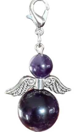 CC Beschermengel Amethist ( Halfedelsteen ) , Chakra Engel , Geluksengel , Silverwing . ( Meerdere Varianten Beschikbaar !!! ) Amethyst, Silverwing Cheap