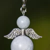 CC Beschermengel Aquamarijn ( Halfedelsteen ) , Chakra Engel , Geluksengel , Silverwing . ( Meerdere Varianten Beschikbaar !!! ) Aquamarijn, Silverwing New