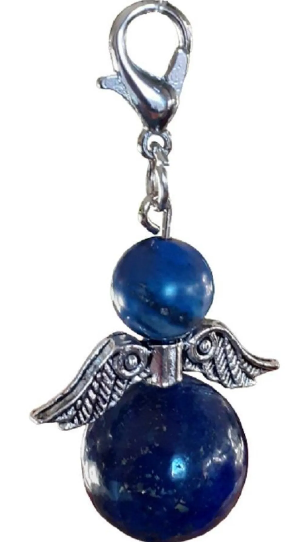 CC Beschermengel Lapislazuli ( Halfedelsteen , Lapis Lazulli ) , Chakra Engel , Geluksengel , Silverwing . ( Meerdere Varianten Beschikbaar !!! ) Lapislazuli, Silverwing Store