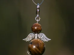 CC Beschermengel Tijgeroog ( Halfedelsteen ) , Chakra Engel , Geluksengel , Silverwing . ( Meerdere Varianten Beschikbaar !!! ) Tijgeroog, Silverwing Shop