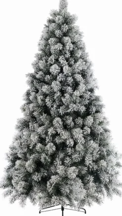 Everlands Kunstkerstbomen^Besneeuwde Kunst Kerstboom Op Metalen Poot 120 Cm Kunstbomen - Kunst Kerstbomen/Kunstbomen