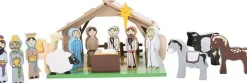 BIGJIGS - Kerststal - Set Shop