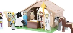 BIGJIGS - Kerststal - Set Shop