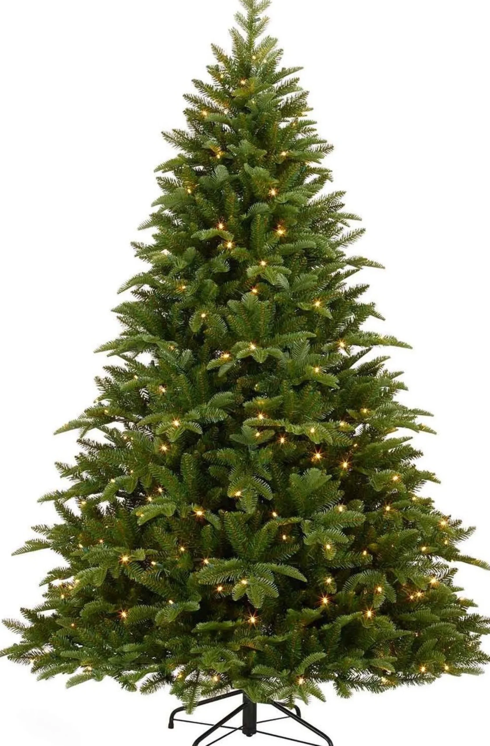 Black Box Kunstkerstbomen^ Bolton Kerstboom Met Warmwit Led Groen 320 Lampjes Tips 2980 Maat In Cm: 230 X 145 - Groen