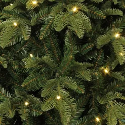 Black Box Kunstkerstbomen^ Bolton Kerstboom Met Warmwit Led Groen 320 Lampjes Tips 2980 Maat In Cm: 230 X 145 - Groen