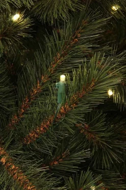 Black Box Kunstkerstbomen^ Finest Kunstkerstboom - 120 Warmwitte Led Lampjes - H155 X O86 - Groen - Groen