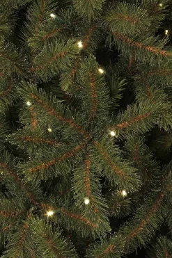 Black Box Kunstkerstbomen^ Finest Premium Kunstkerstboom - 320 Warmwitte Led Lampjes - H230 X O155 – Groen - Groen