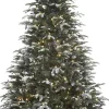Black Box Kunstkerstbomen^ Frosted Stelton Kerstboom - Groen Incl. Led Lampjes 155 Cm