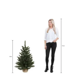 Black Box Kunstkerstboom Springfield Pine Maat In Cm: 90 X 38 Groen Store