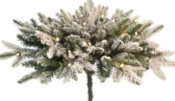 Black Box Tafelstuk Op Batterij Memphis Spruce Met Sneeuw Maat In Cm: 38 X 58 Groen 30 Lampjes Hot