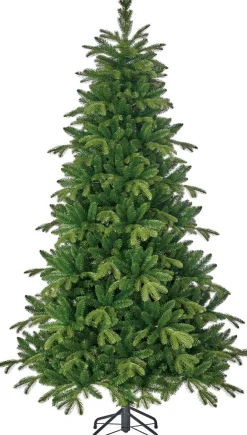 Black Box Kunstkerstbomen^ Trees Brampton Kunstkerstboom Smal - H215 X O125 Cm - Groen