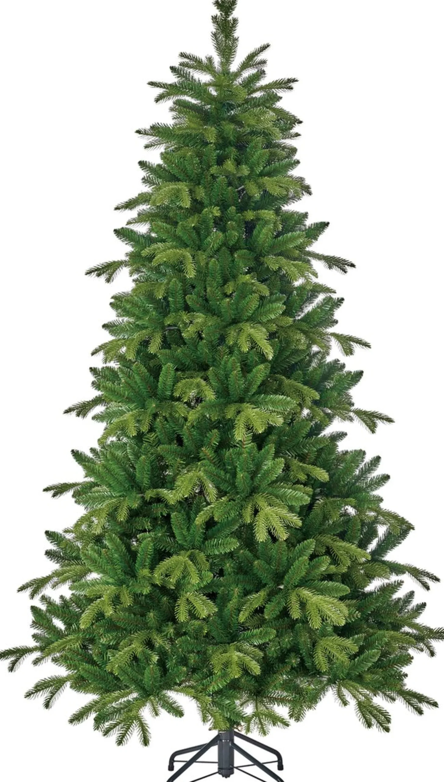 Black Box Kunstkerstbomen^ Trees Brampton Kunstkerstboom Smal - H215 X O125 Cm - Groen