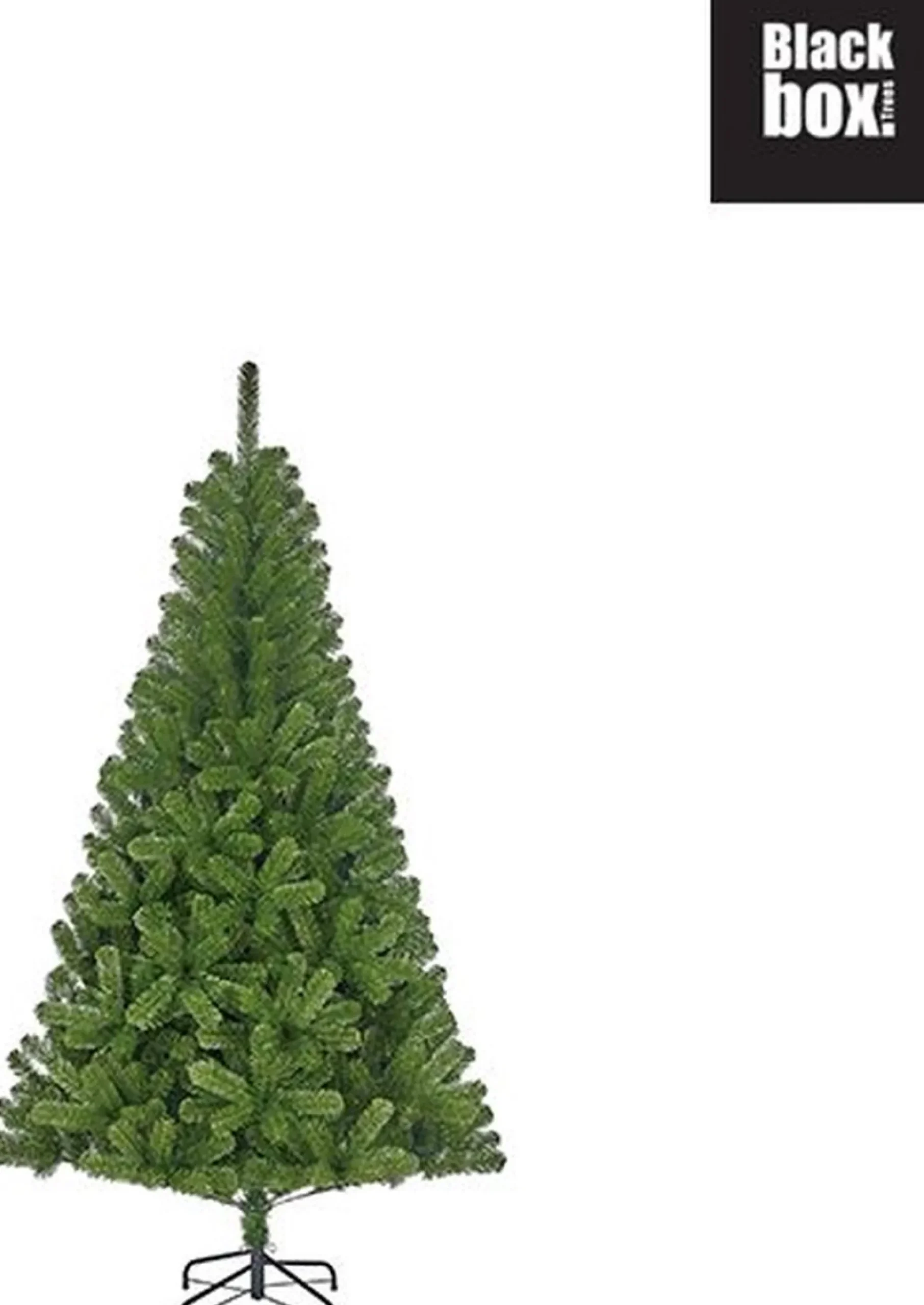 Black Box Kunstkerstbomen^ Trees Charlton Kunstkerstboom - H155 X O91 Cm - Groen