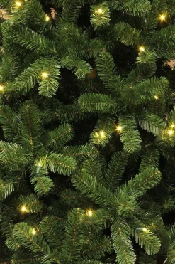 Black Box Kunstkerstbomen^ Trees Charlton Kunstkerstboom Met Led Verlichting - H155 Cm - Groen