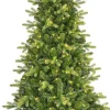 Black Box Kunstkerstbomen^ Trees Dayton Kunstkerstboom Met Led Verlichting - H120 X O81 Cm - Groen