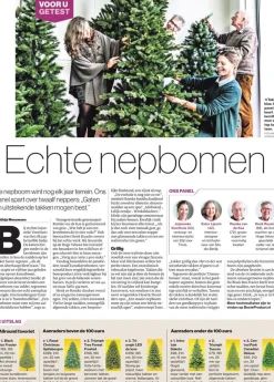 Black Box Kunstkerstbomen^ Trees Frasier Kunstkerstboom Met Led Verlichting - H215 Cm - Groen