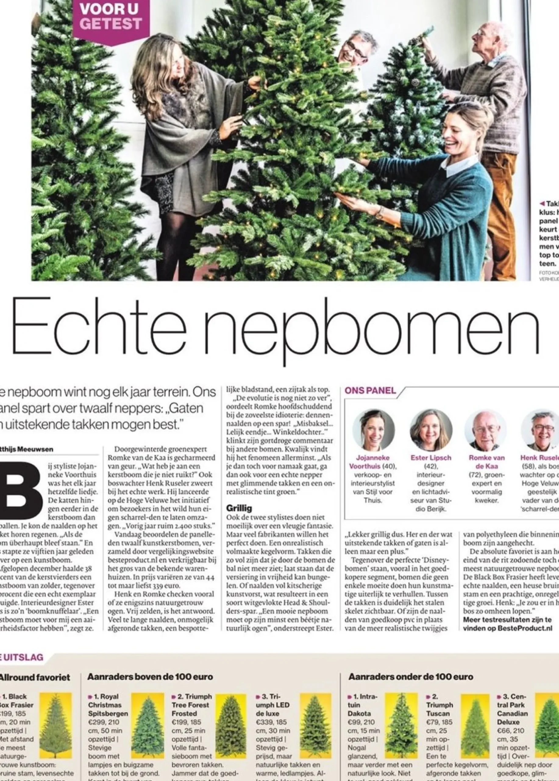 Black Box Kunstkerstbomen^ Trees Frasier Kunstkerstboom Met Led Verlichting - H215 Cm - Groen