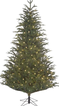 Black Box Kunstkerstbomen^ Trees Frasier Kunstkerstboom Met Led Verlichting - H215 Cm - Groen