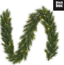 Black Box Trees Glendon Guirlande Met Led Verlichting - L180 Cm - Groen Flash Sale