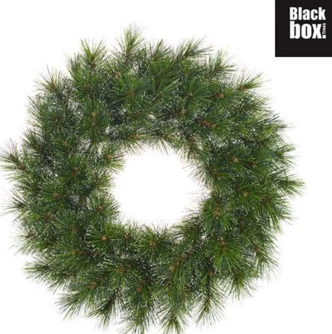 Black Box Trees Glendon Kerstkrans - O45 Cm - Groen Discount