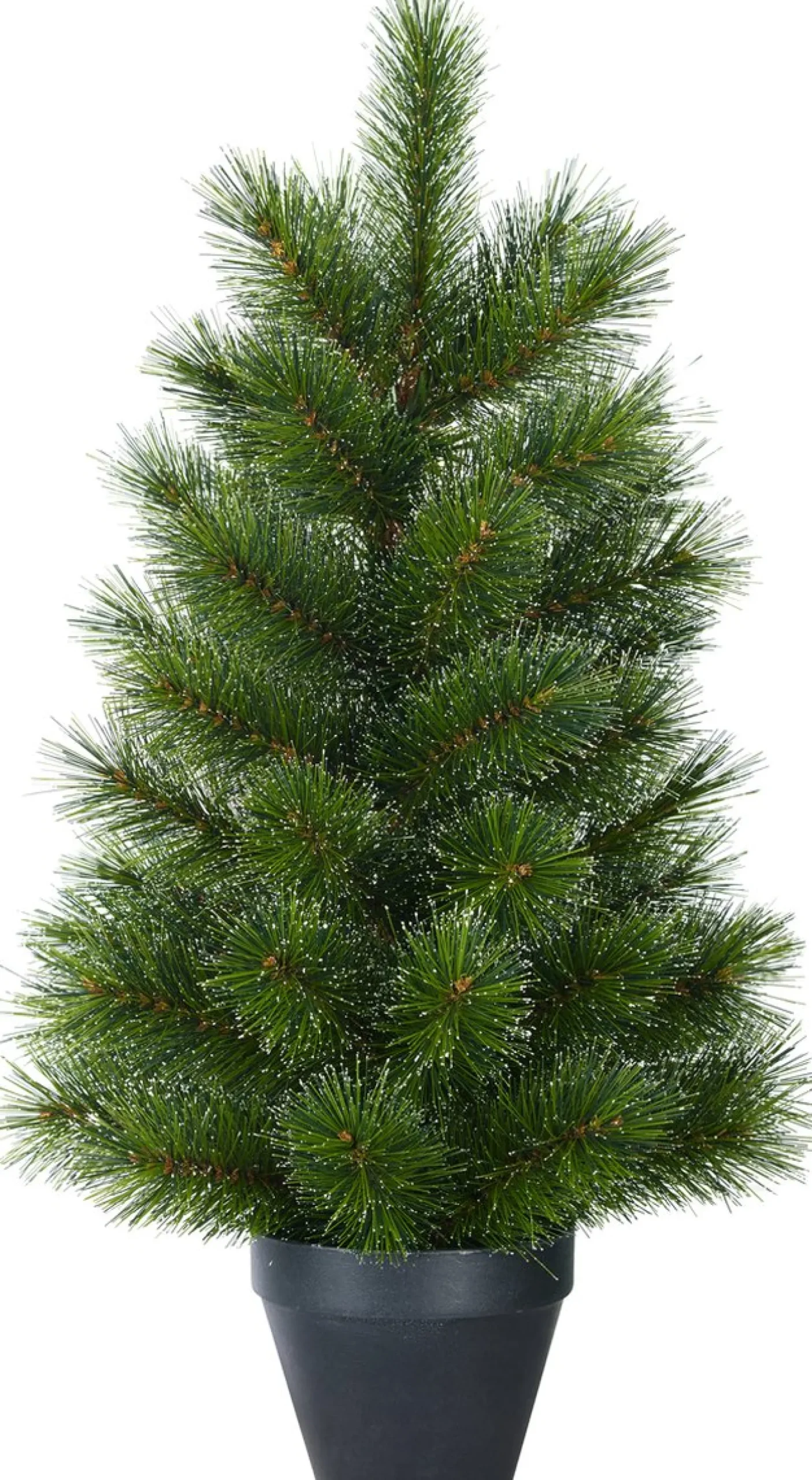 Black Box Kunstkerstbomen^ Trees Glendon Kunstkerstboom In Pot - H90 X O51 Cm - Groen