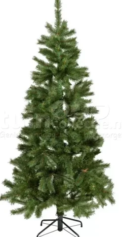 Black Box Kunstkerstbomen^ Trees Kingston Kunstkerstboom - H215 X O117 Cm - Groen